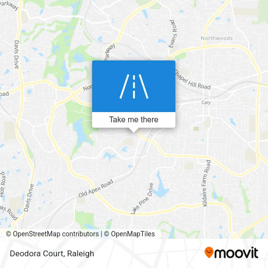Deodora Court map