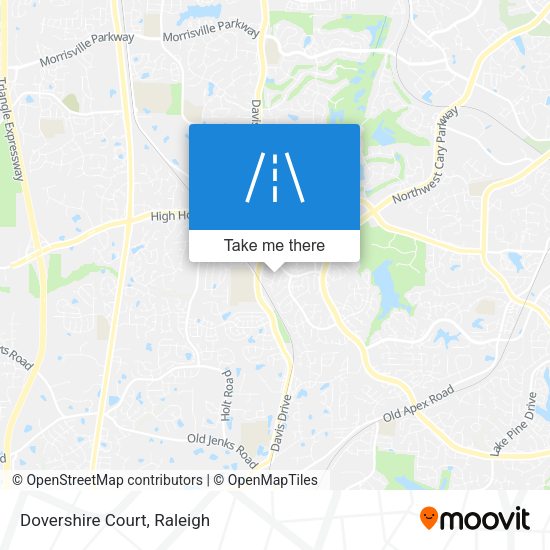 Mapa de Dovershire Court