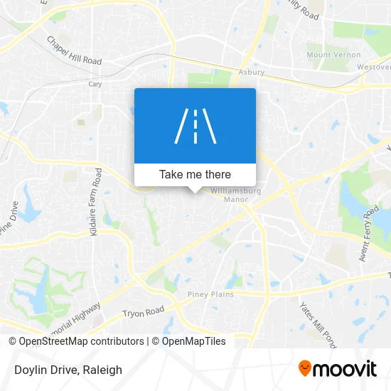 Doylin Drive map