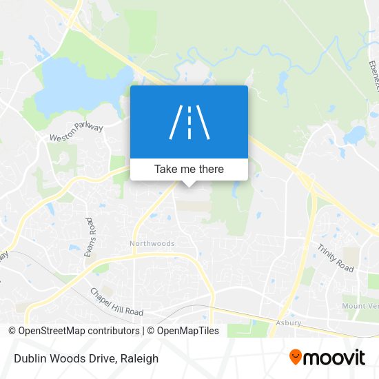 Mapa de Dublin Woods Drive