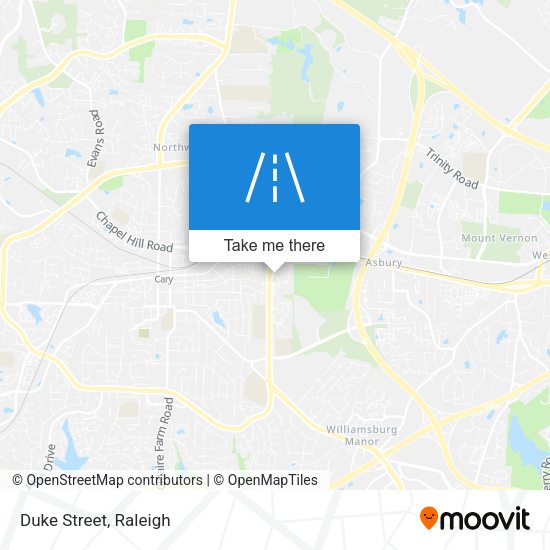 Mapa de Duke Street