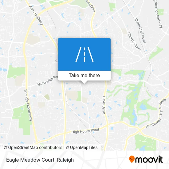 Eagle Meadow Court map