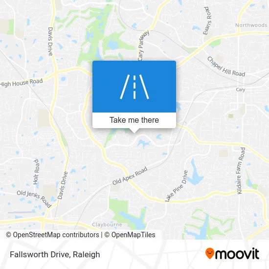 Fallsworth Drive map