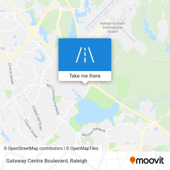 Mapa de Gateway Centre Boulevard