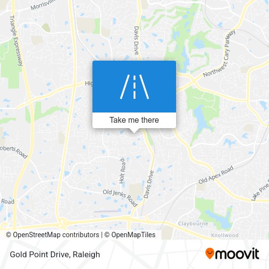 Mapa de Gold Point Drive