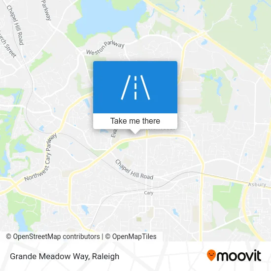 Grande Meadow Way map