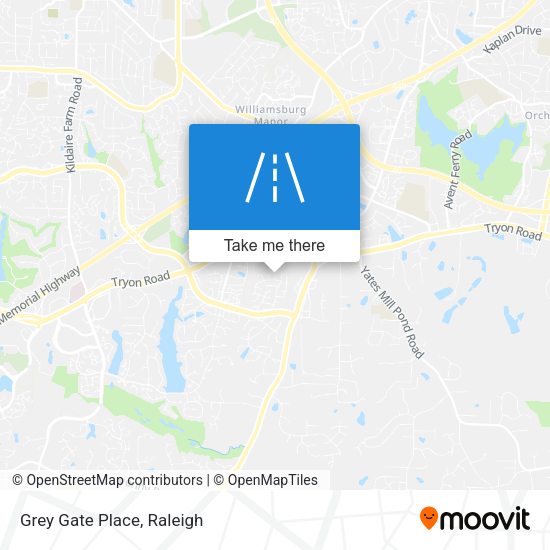 Mapa de Grey Gate Place