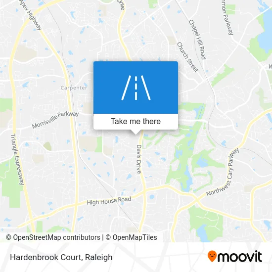 Hardenbrook Court map