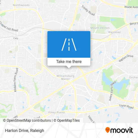 Harlon Drive map