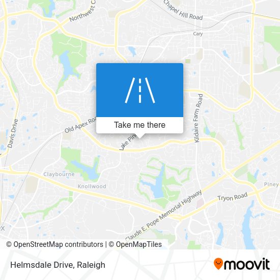 Mapa de Helmsdale Drive