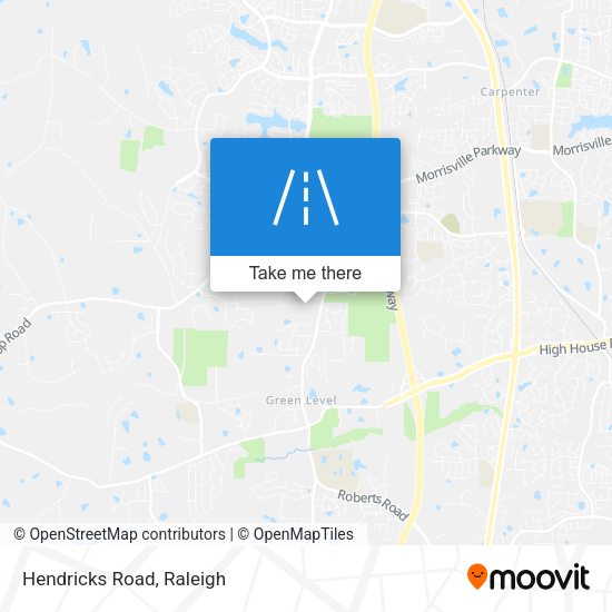 Mapa de Hendricks Road