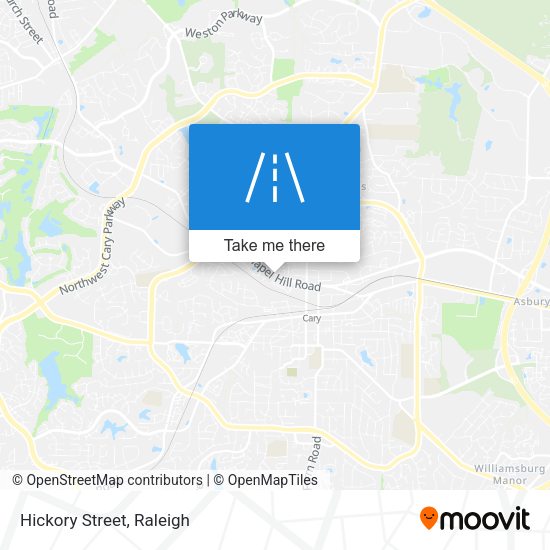 Mapa de Hickory Street