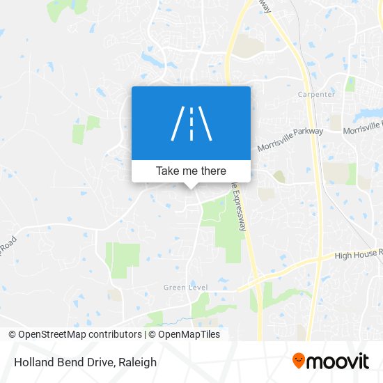 Mapa de Holland Bend Drive