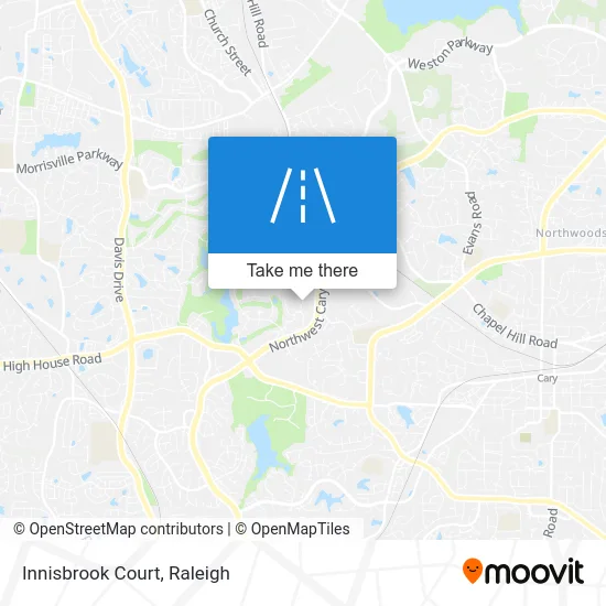 Mapa de Innisbrook Court