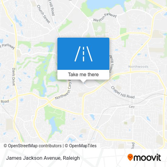 Mapa de James Jackson Avenue