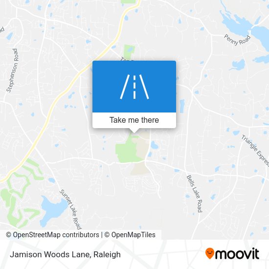 Mapa de Jamison Woods Lane