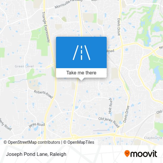 Mapa de Joseph Pond Lane