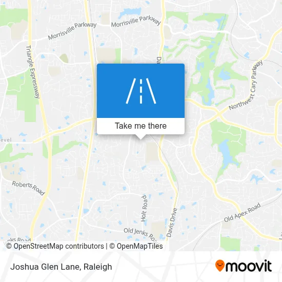 Joshua Glen Lane map