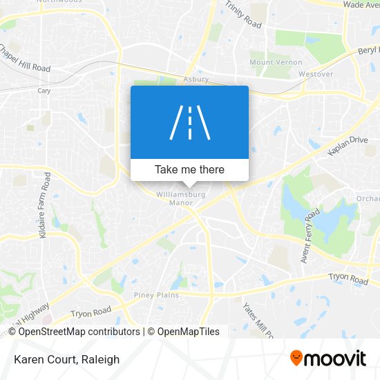 Mapa de Karen Court