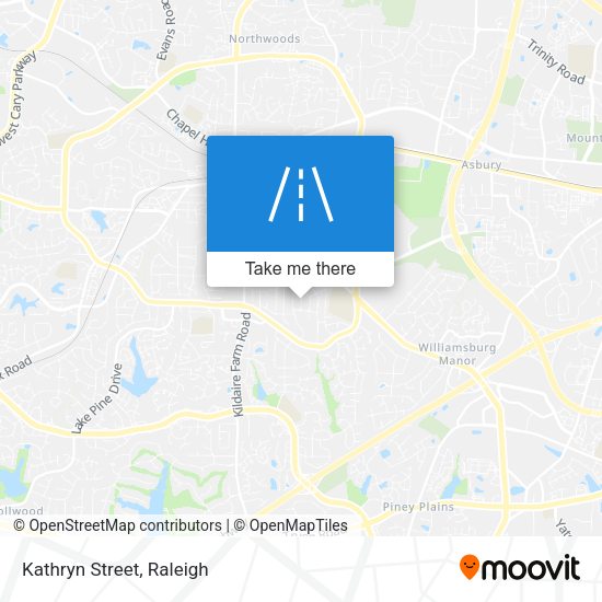 Mapa de Kathryn Street