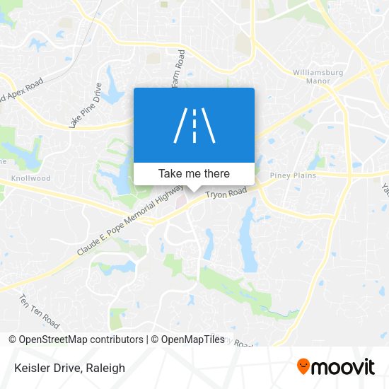 Mapa de Keisler Drive