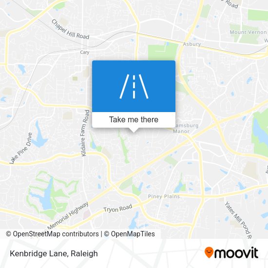 Mapa de Kenbridge Lane