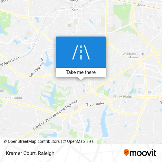 Kramer Court map