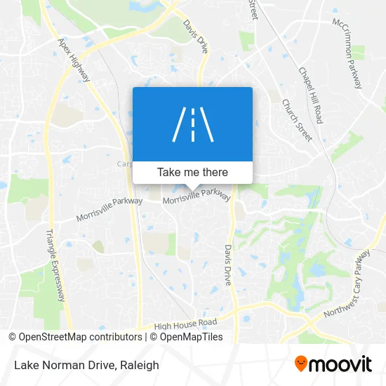 Lake Norman Drive map