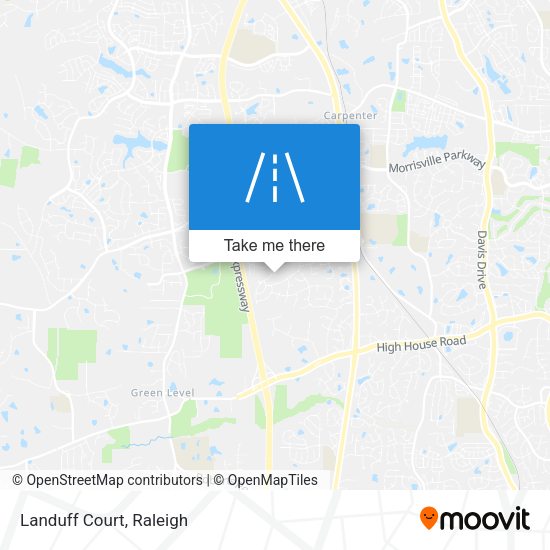 Mapa de Landuff Court