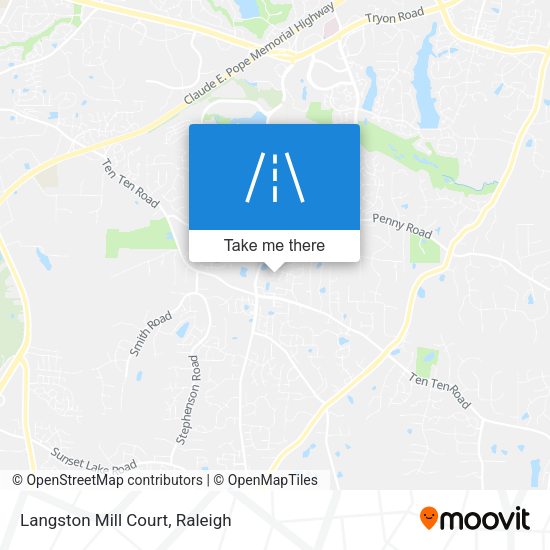 Langston Mill Court map