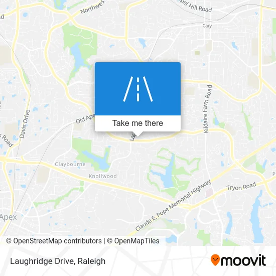 Laughridge Drive map
