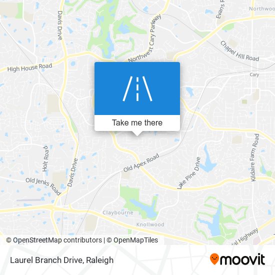 Laurel Branch Drive map