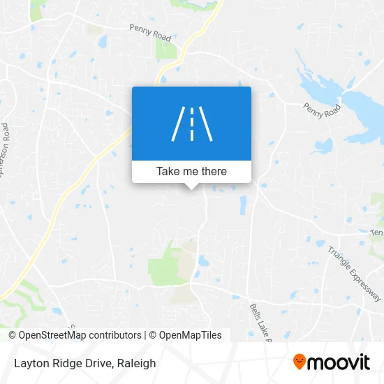 Layton Ridge Drive map