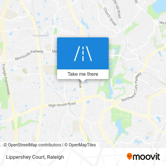 Lippershey Court map