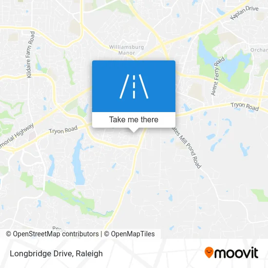 Longbridge Drive map