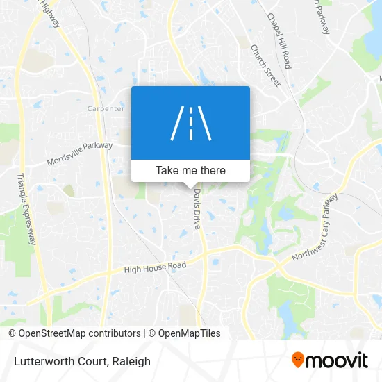 Lutterworth Court map