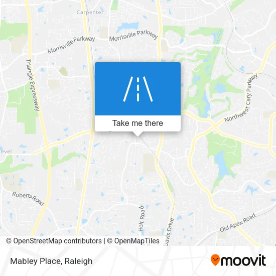 Mabley Place map