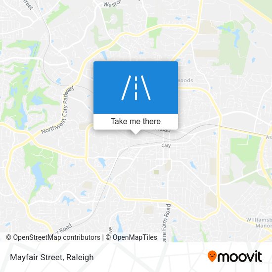 Mapa de Mayfair Street