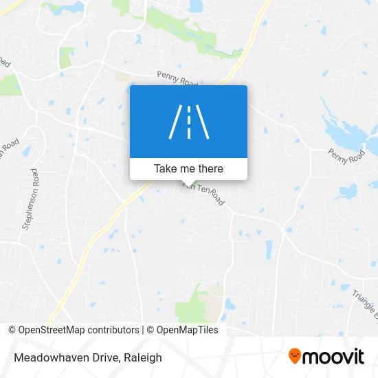 Meadowhaven Drive map
