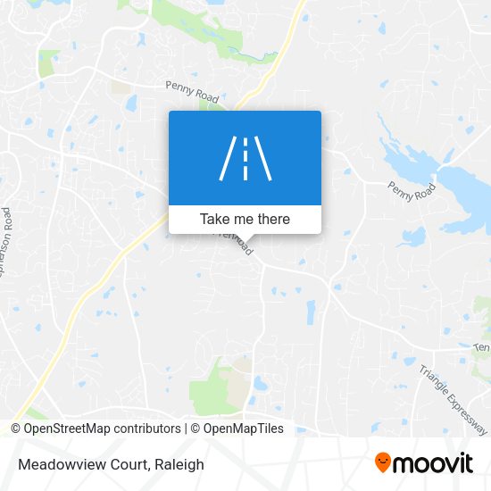 Mapa de Meadowview Court