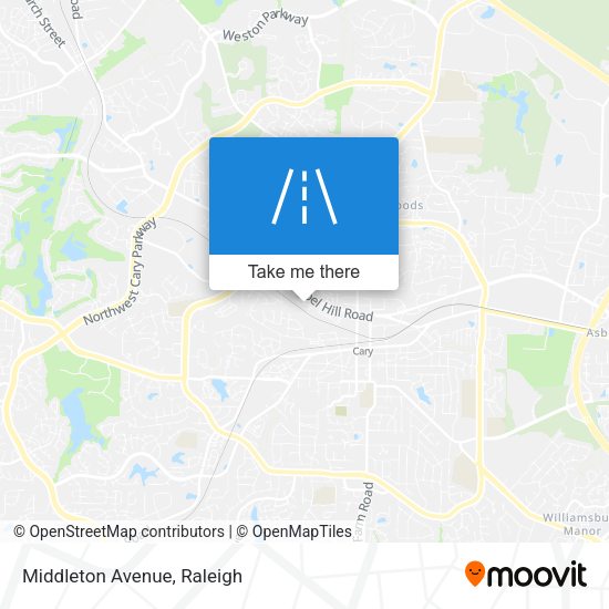 Mapa de Middleton Avenue