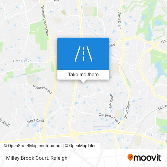 Milley Brook Court map