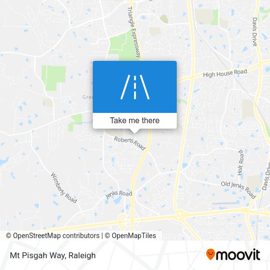 Mt Pisgah Way map