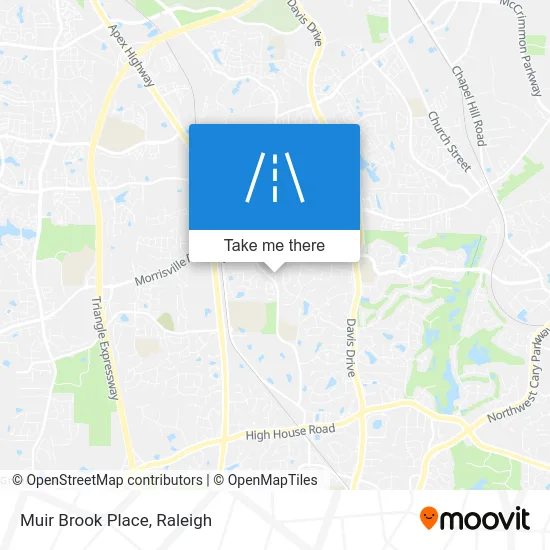 Muir Brook Place map