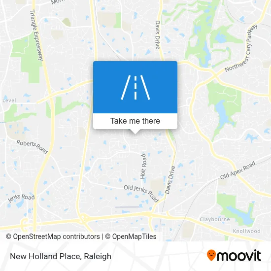 New Holland Place map