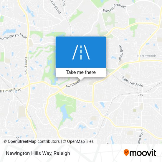 Mapa de Newington Hills Way