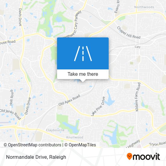 Mapa de Normandale Drive