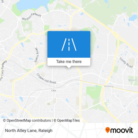 North Atley Lane map