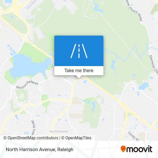 Mapa de North Harrison Avenue