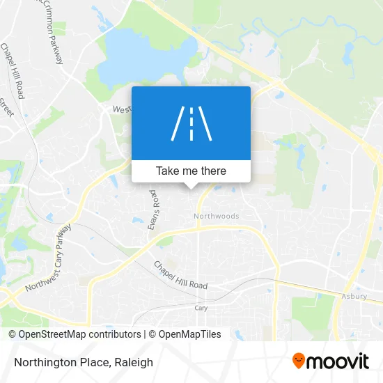 Northington Place map